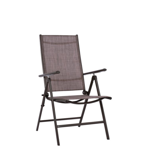 Καρέκλα / πολυθρόνα  πτυσσόμενη Καφέ